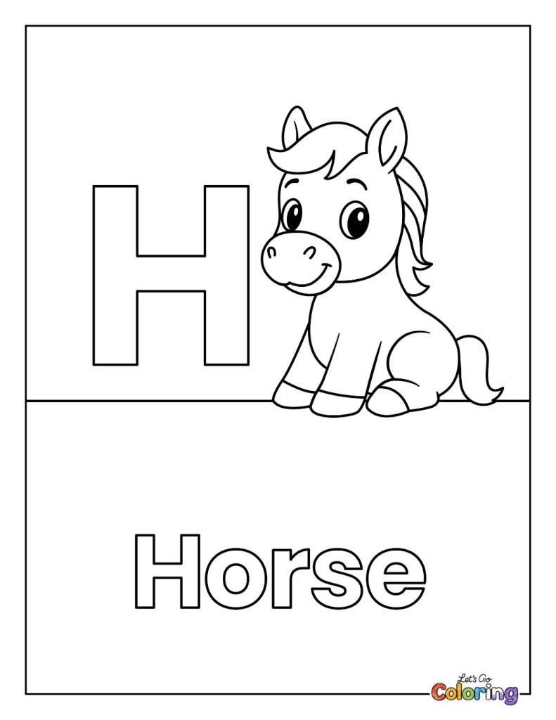 56 Alphabet Coloring Pages (Free Printables)